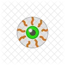 Augapfel Auge Halloween Symbol