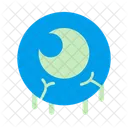 Augapfel Bose Unheimlich Icon