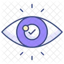 Auge Ansicht Vision Symbol