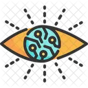 Technologie Auge Futuristisch Symbol