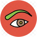 Auge Augenbrauen Pflege Symbol