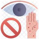 Auge Beruhren Vermeiden Symbol