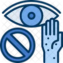 Auge Beruhren Vermeiden Symbol
