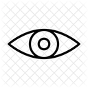 Auge Ansicht Blick Symbol