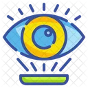 Auge Ansicht Optik Symbol