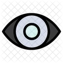 Grad Auge Panorama Symbol