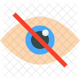 Auge deaktivieren  Symbol