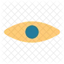 Auge Sehvermogen Optische Icon