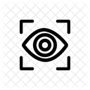 Biometrie Verifizierung Auge Symbol