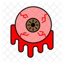 Auge rot  Symbol