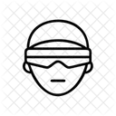 Augenbinde Symbol