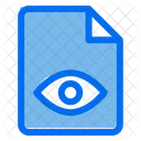 Auge Ordner Archiv Symbol