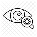 Augeninfektion Symbol