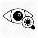 Augeninfektion  Symbol