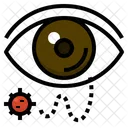 Auge Infektion Virus Symbol