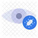 Augeninfektion  Symbol