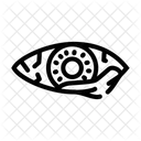 Augeninfektion  Symbol