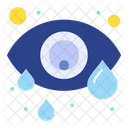 Augeninfektion  Symbol