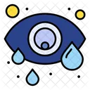 Bindehautentzundung Auge Augeninfektion Symbol