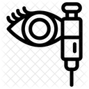 Augeninjektion  Symbol