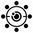 Augenlinse Symbol