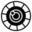 Augenlinse  Symbol