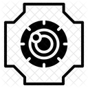 Augenlinse Symbol