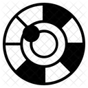 Augenlinse Symbol