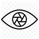 Augenlinse Linse Sehvermogen Symbol