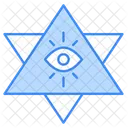 Auge Prisma Symbol