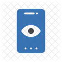 Auge Ansicht Handy Symbol