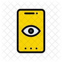 Auge Ansicht Handy Symbol
