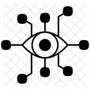 Augentechnologie Kybernetik Mechanisches Auge Symbol