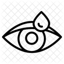 Augentropfen Pipette Augentropfer Symbol
