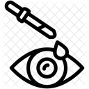 Augentropfen  Symbol