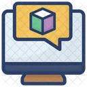 Augmented Chat Designer Chat Augmented Reality Icon