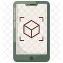 Augmented Reality Mobile Ar Ar Icon