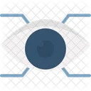 V Augmented Reality Eye Tap Eye Tap Augmentation Icon