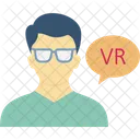 Augmented Reality Gadget Headset Icon