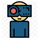Augmented Reality Technology Digital Icon