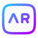 Augmented-reality-ar  Icon