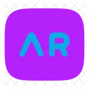 Augmented-reality-ar  Icon