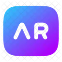 Augmented-reality-ar  Icon