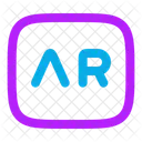 Augmented-reality-ar  Icon