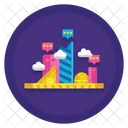 Augmented Reality City  Icon