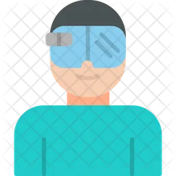 Augmented Reality Glasses  Icon