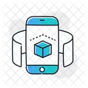 Augmented Reality Enhanced Reality Digital Overlays Icon