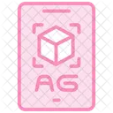 Augmented Reality Duotone Line Icon Icon