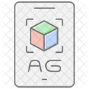 Augmented Reality Lineal Color Icon Icon