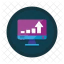 Augmenter Le Trafic Graphique Tableau Icon